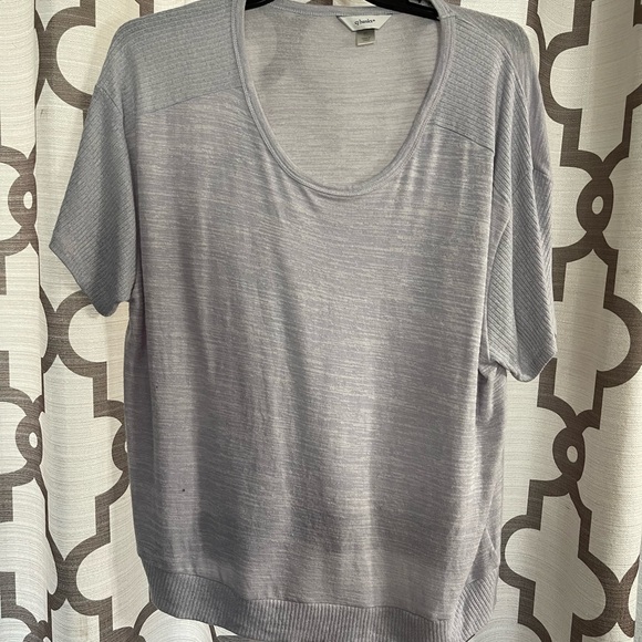 CJ Banks Tops - **3/$15 bundle sale** Crew neck short sleeved top